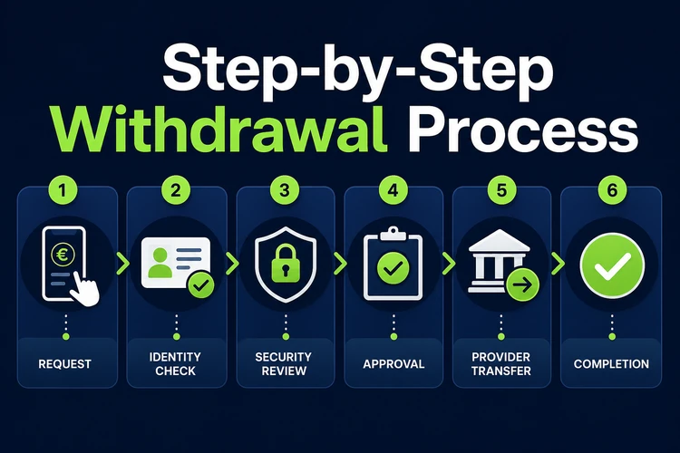 Step-by-Step Withdrawal Process